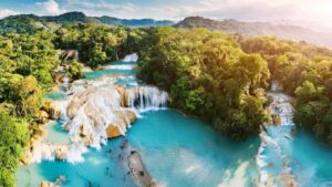 From San Cristóbal: Agua Azul and Palenque Day Trip - Agua Azul Waterfalls: turquoise pools, photo stops, and swim expectations