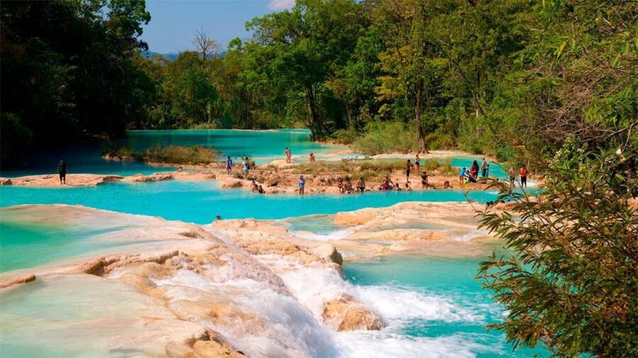 From San Cristóbal: Agua Azul and Palenque Day Trip - Misol-Ha: why a 30-meter waterfall changes the mood