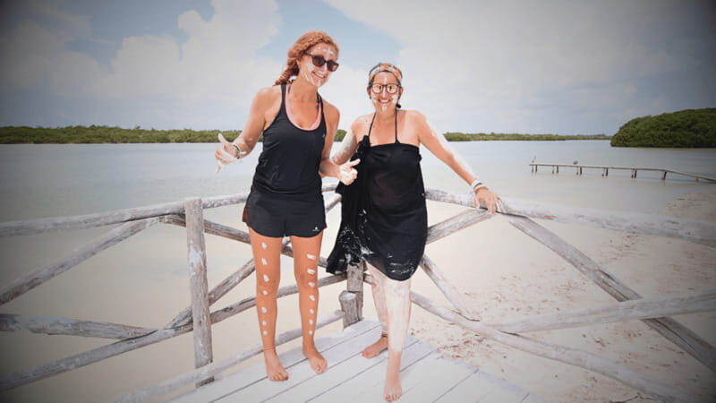 FROM VALLADOLID RIO LAGARTOS + LAS COLORADAS + CENOTE (COLECTIVO TOURISTIC) - Cenote Hubiku: swim, swim again, then eat