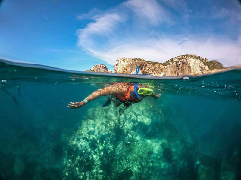 From Vallarta: Marietas Islands & Beach BBQ at Majahuitas - Food, drinks, and onboard entertainment: fun factor vs nature focus