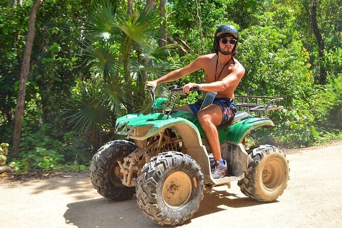 Full Adrenaline Day in Tulum! ATVs, Zipline, Cenote, Rappel, Food - Rappelling 7 meters and the Mayan ceremony: thrill plus culture