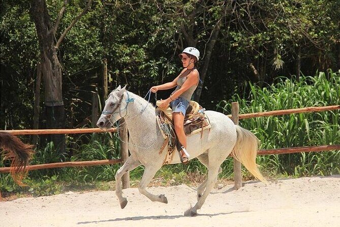 Full Day Adventure: Horses , ATV, Ziplines & Cenote w/Lunch - Zip Lines Over the Trees: Height Thrills Plus Weight Limits You Should Know