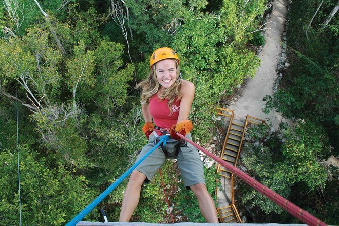 Full-Day Snorkel Extreme Adventure Tour from Riviera Maya - Jungle Zipline and Rappel Tower: Big Heights, Quick Turns