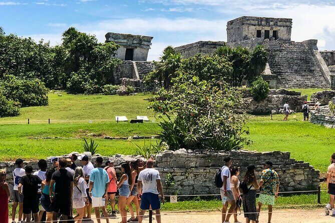 Full Day Tour to Tulum, Cenote Mariposa and Playa del Carmen Eco - A full-day Cancun combo: ruins, cenote swim, and Playa del Carmen stroll