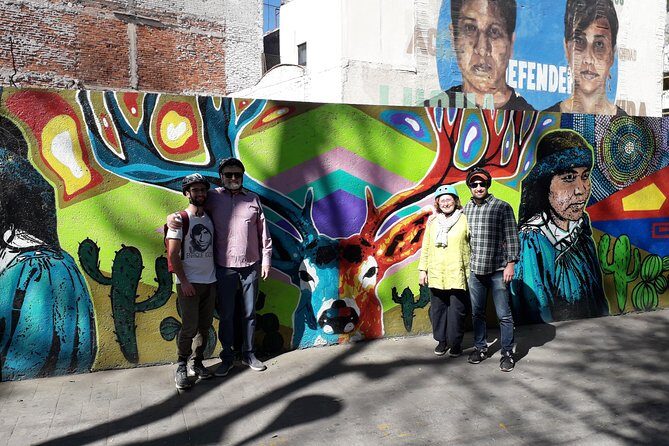 Graffiti & Urban Art Biketour w/ taco stop - Doctores (Colonia Doctores): graffiti with an edge and real neighborhood texture