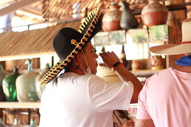 Guided tour of an ancestral Mezcal distillery with transport - The shop reality: souvenirs are fun, but move carefully