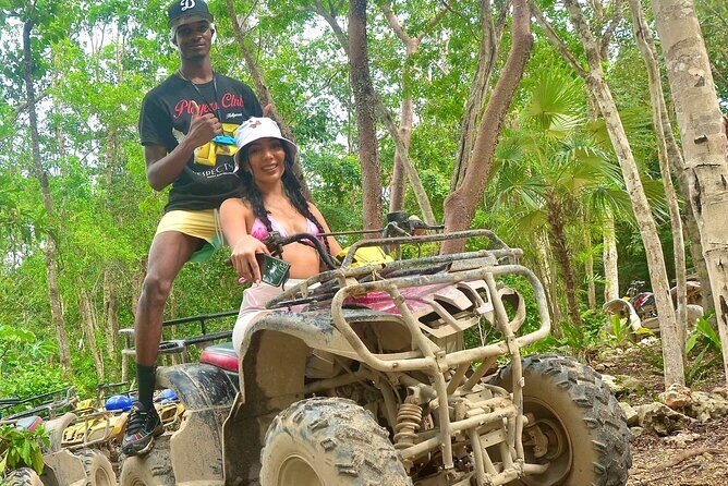 Half-day Adventure: Cenote + Ziplining + ATV Tour - Cenote swim: cool sacred water after the rush