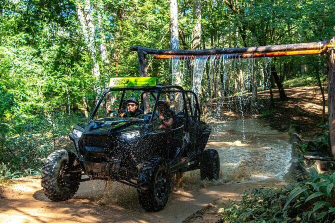 Half Day ATV and RZR Tour to El Jorullo Hanging Bridge - Tequila Tasting and the Optional Food Reality