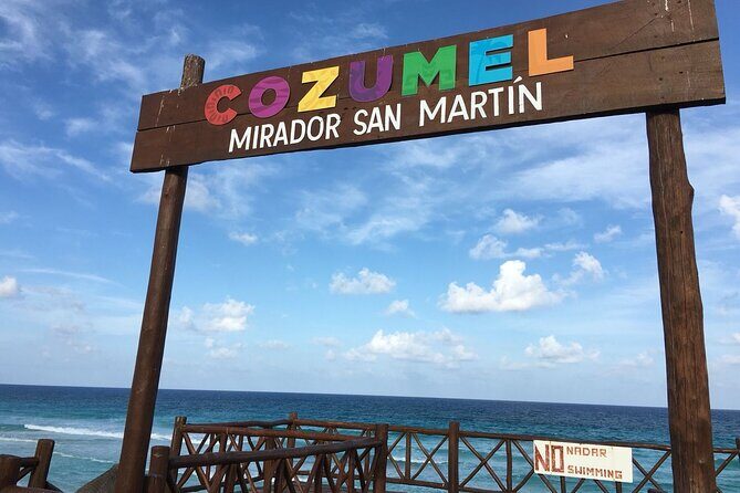Half-Day Island Tour with Mayan Experience & Beach Break - Cozumel Downtown Walk and the Centennial Clock