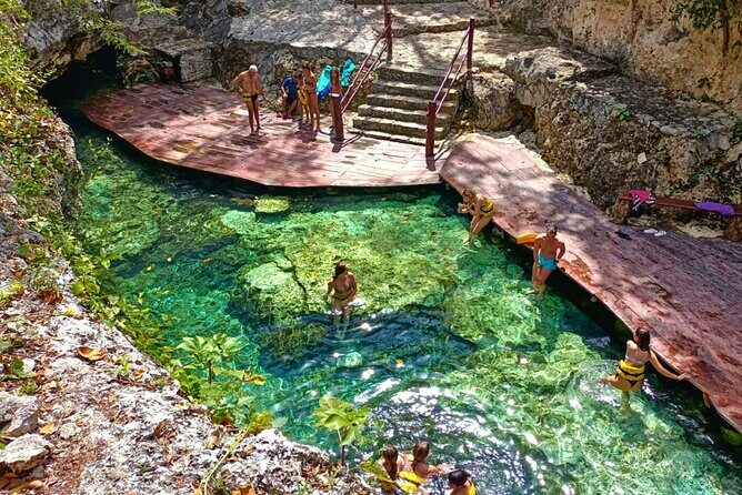Half-Day Tour to Tulum and 2 Cenotes from Tulum - Stop 2: Canamayte cenotes—two swims, one cooler break from the sun