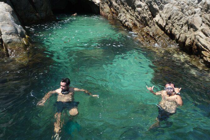 Hidden Beach Snorkeling Adventure - A covered boat with a small crew: safety, timing, and comfort