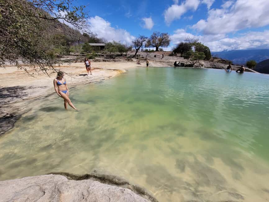 Hierve el Agua HALF-DAY Guided Tour All Fees Included - Early arrival strategy: how the small group hike keeps things enjoyable