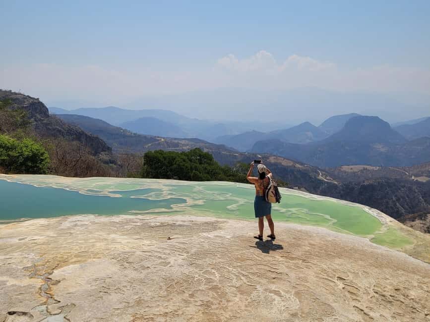Hierve el Agua HALF-DAY Guided Tour All Fees Included - Pools and springs: 1 hour of cold-water calm with mountain views