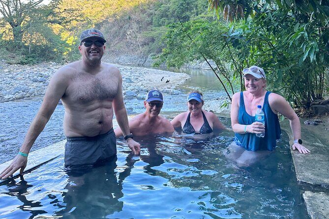 Hiking to Secret Hot Springs in the Mountain - The Hot Springs: Relaxing Soak, Mountain Views, and River Cooling