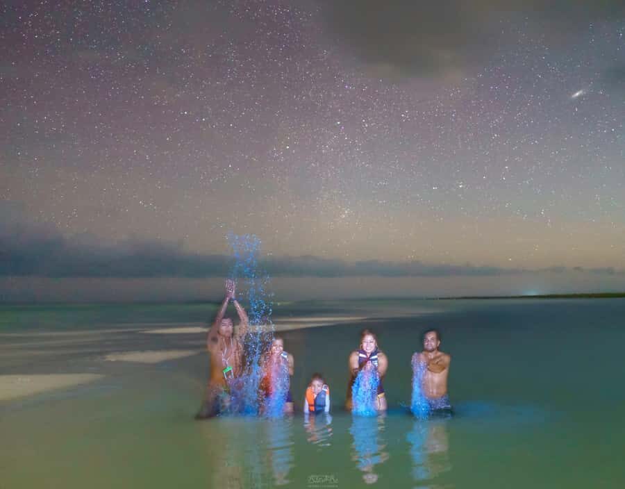 Holbox: Bioluminescence Kayaking and Stargazing - Getting There: Pickup in Off-Road Vehicles and the Las Nubes Start