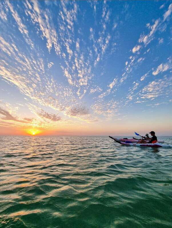 Holbox: Mangrove Sunset Kayak Tour - Entering the Kuká River: birds, mangroves, and a whole different pace