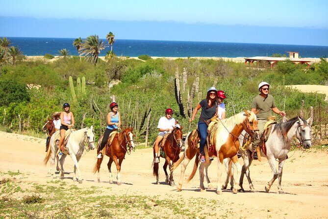 Horseback Riding Adventure in Playa Migriño with Tequila Tasting - Playa Migriño: desert horseback meets Pacific views