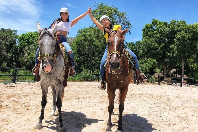 Horseback Riding and Cenote Swim from Cancun or Playa del Carmen - Jungle Horseback Riding Through the Yucatan’s Green Stuff