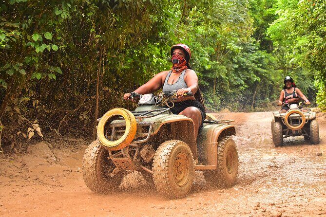 Horseback Riding plus ATV, Cenote, Ziplines, and Lunch - Chicken fajita lunch: included, but not huge