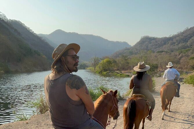 Horseback Riding & Swim: Tequila Tasting, BBQ & Margaritas - BBQ lunch by the pool + unlimited margaritas