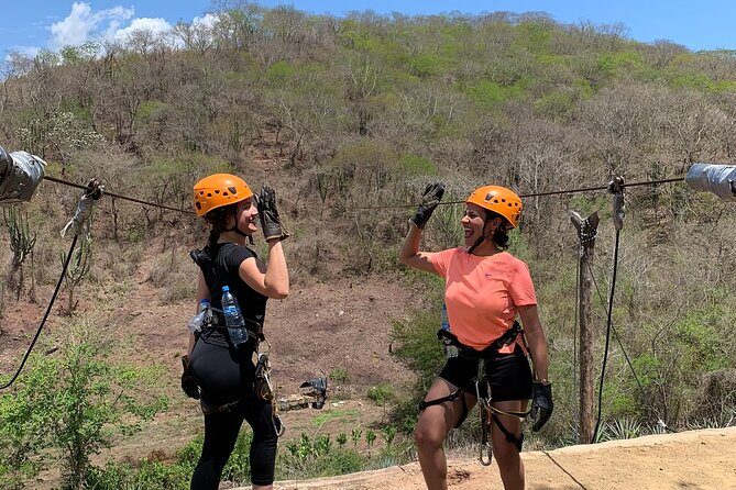 Horseback riding & Temazcal combo with lunch and mezcal tour - The 12-zipline circuit: thrilling, but plan for physical effort