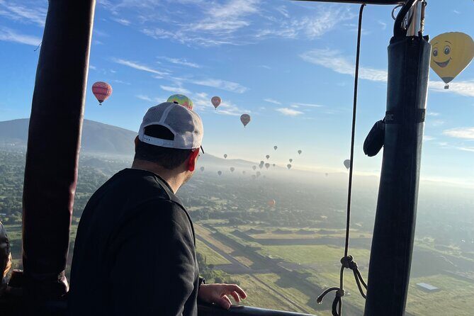 Hot Air Balloon Flight with Cave Breakfast - The silver and obsidian workshop at 9:10