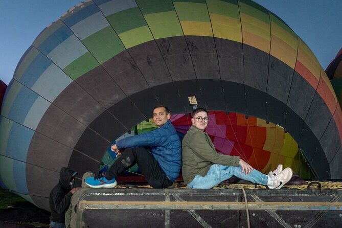 Hot air balloon ride with breakfast in Cueva from CDMX - The 45 to 60 minute flight and what it feels like