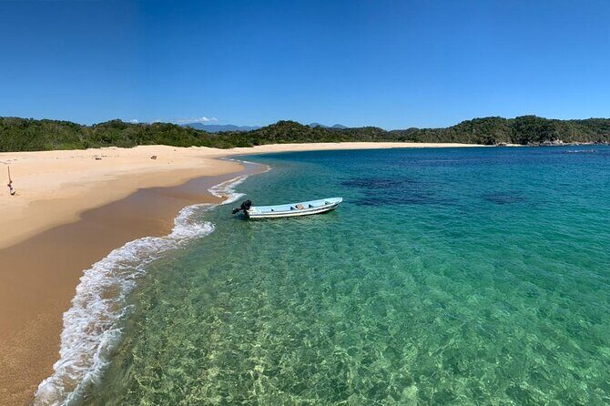 Huatulco Bahías Tour - Bahia Maguey y el Órgano: Beach Relaxation and a Restaurant Choice