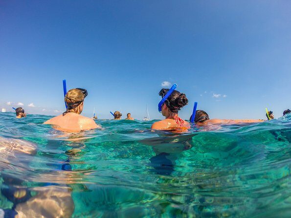 Isla Mujeres Catamaran, Open Bar & Optional Buffet and pick up - Your Boat Choice: 30-Person Premium vs 50-Person Mexican Open Bar