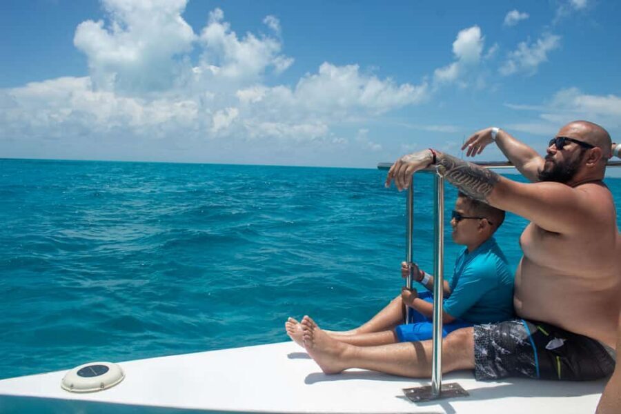 Isla Mujeres Catamaran, Snorkel & Buffet Lunch - From the Marina Albatros dock: getting to Isla Mujeres