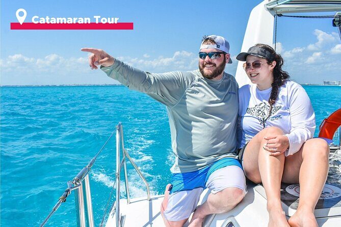 Isla Mujeres Catamaran + Snorkel + Open Bar on board + Buffet - Price and the Real Cost After the MX$800 Dock Fee