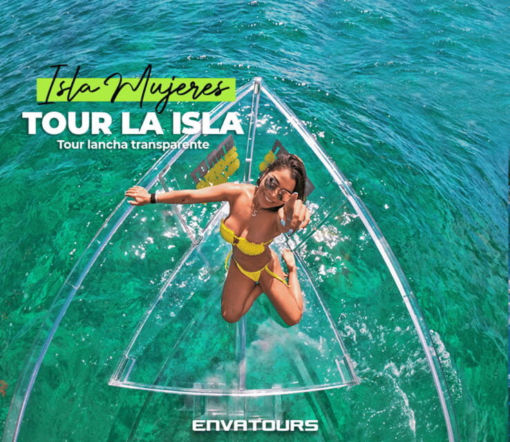 Isla Mujeres: Excursion Crystal Boat Tour at the Caribbean - Crystal Hull, Coral Views: What Makes This Boat Ride Special