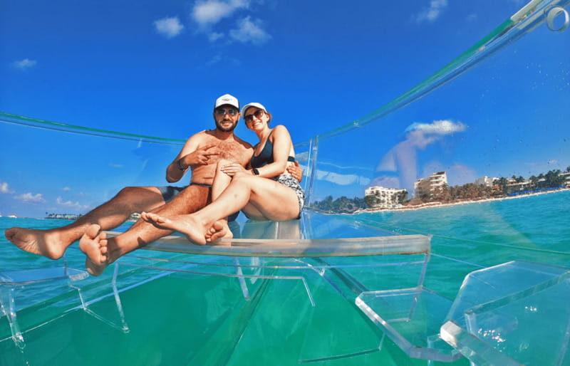 Isla Mujeres: Excursion Crystal Boat Tour at the Caribbean - La Cabonera Reef: The Final Reef Stop Before Heading Back