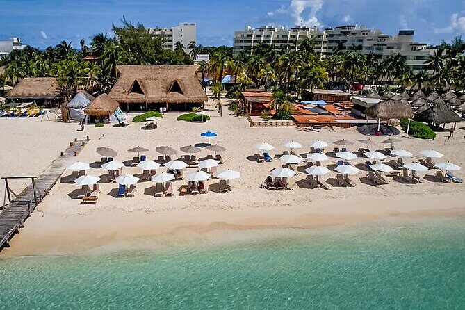 Isla Mujeres luxury catamaran with premium open bar and lunch - Snorkeling and swim stops: the plan works best when the sea cooperates