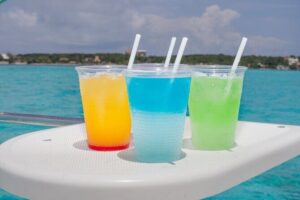 Isla Mujeres Premium Catamaran - Stop 1: Museo Subacuatico de Arte (El Meco) with a certified guide