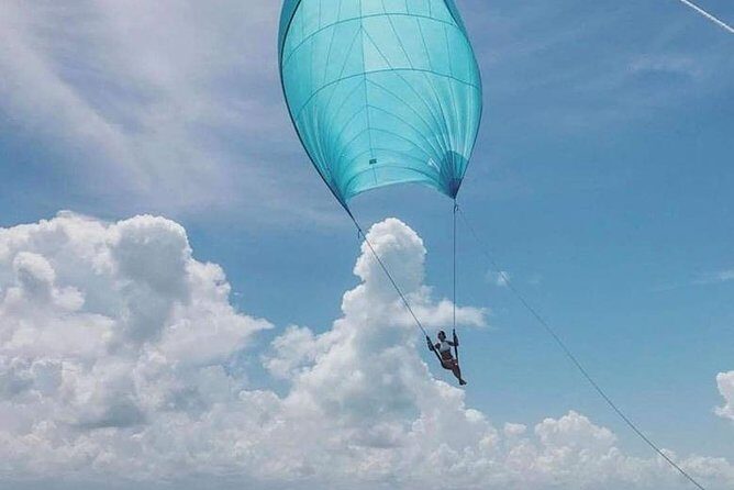 Isla Mujeres Premium Catamaran - Stop 3: Club Playa Mexico lunch, open bar, and lounge chairs