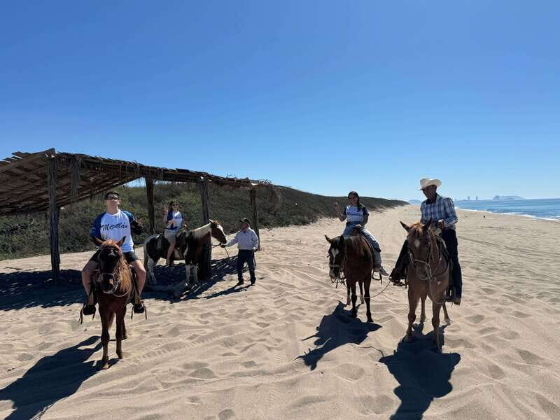 Jungle and beach horseback ride + lunch + mezcal - A fast 3-hour escape from Mazatlán’s pace