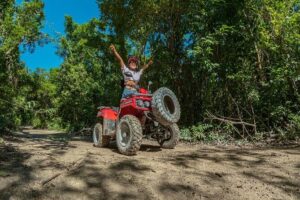 Jungle, Caverns and Tequila Mayan ATV Experience - Stop 2: Jade Cavern Cenote Inside a Cave (The Part People Remember)