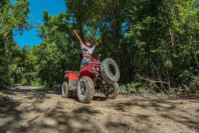 Jungle, Caverns and Tequila Mayan ATV Experience - Stop 2: Jade Cavern Cenote Inside a Cave (The Part People Remember)