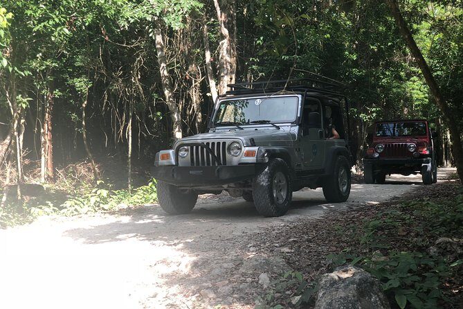 Jungle Jeep Adventure to Mayan Caves, Cenote and Snorkel - Cenote Aerolito de Paraiso and the Jade Caverns Area: Your Main Water Time