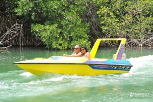 Jungle Tour with Snorkel in Cancun - Snorkeling at the underwater museum: warm, shallow, and beginner-friendly