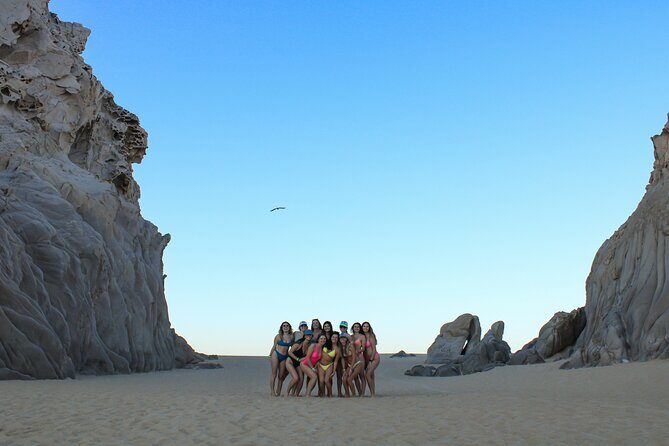 Kayak Expedition to the Arch of Cabo San Lucas, Lovers Beach & Snorkel - Lovers Beach Break and Divorce Beach Wave Watching