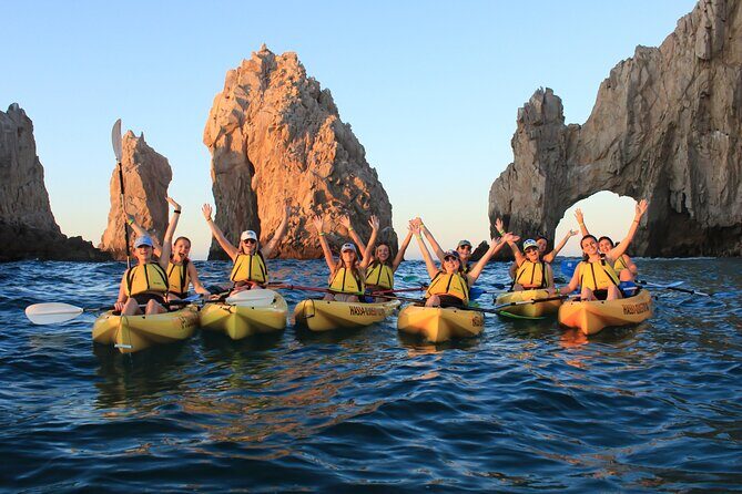 Kayak Expedition to the Arch of Cabo San Lucas, Lovers Beach & Snorkel - Kayaks, Safety Gear, and Who This Really Fits