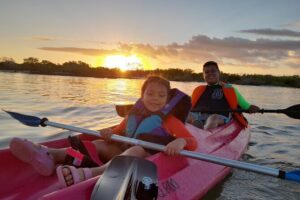 Kayak Experience in the Mangroves of Holbox Island - The kayak experience: quiet wildlife viewing with a real chance of getting worked