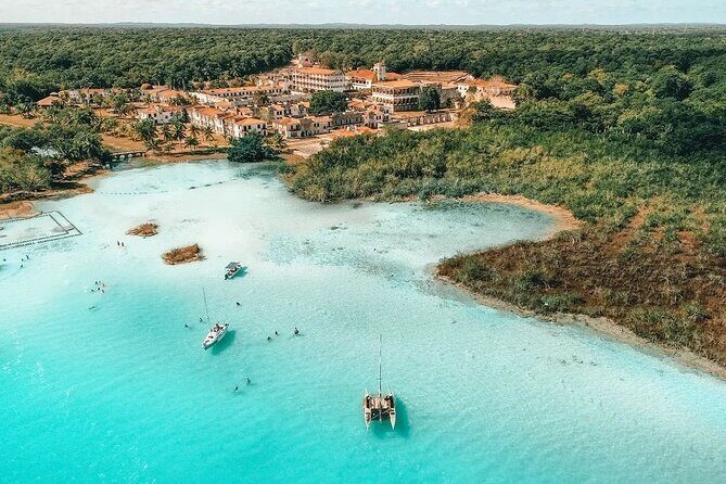 Lagoon of 7 colors from Costa Maya - Boat Tour and transportation - Bird Island (Isla de los Pájaros): short visit, strong photo payoff