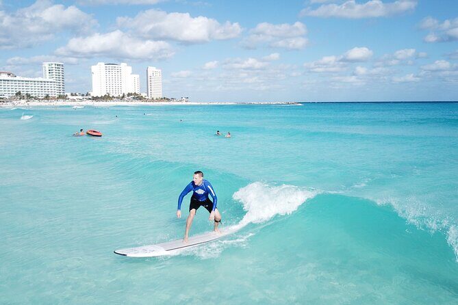 Learn to Surf in 1 Easy Lesson in Cancún - Companions get to watch, and the comfort setup is smart