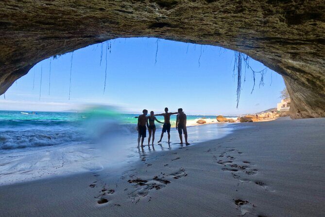 Los Arcos 5 islands Snorkeling Cliff Jumping and Hidden Beach - Price and value: $49 for gear, drinks, and a real show