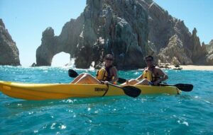 Los Cabos Arch and Playa del Amor Tour by Glass Bottom Kayak - Pelican Rock: Your First Real Snorkel Moment