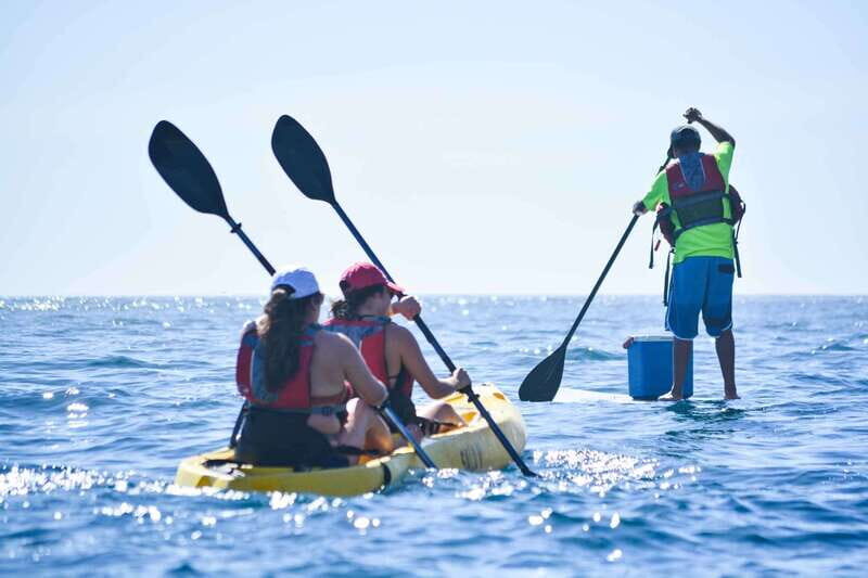Los Cabos Arch & Playa del Amor Tour by Glass Bottom Kayak - Snorkeling Near Neptune’s Finger or Pelican’s Rock