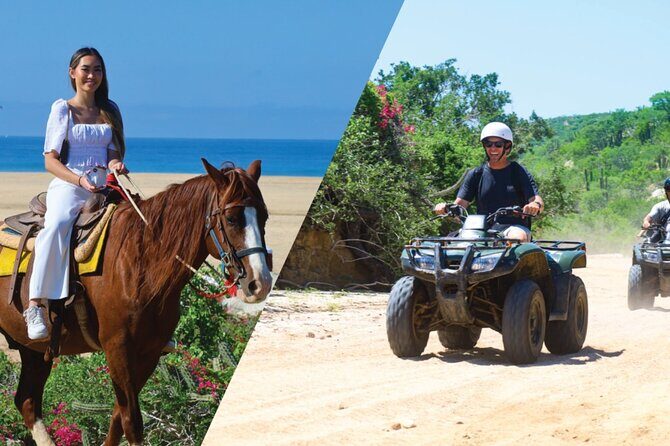 Los Cabos ATV and Pacific Horseback Riding Combo Tour - A Baja combo tour that mixes throttle time with real ranch life